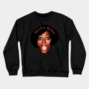 Retro diana ross head Crewneck Sweatshirt